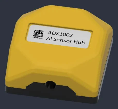 ADXL1002 vibration sensor, CAD rendering